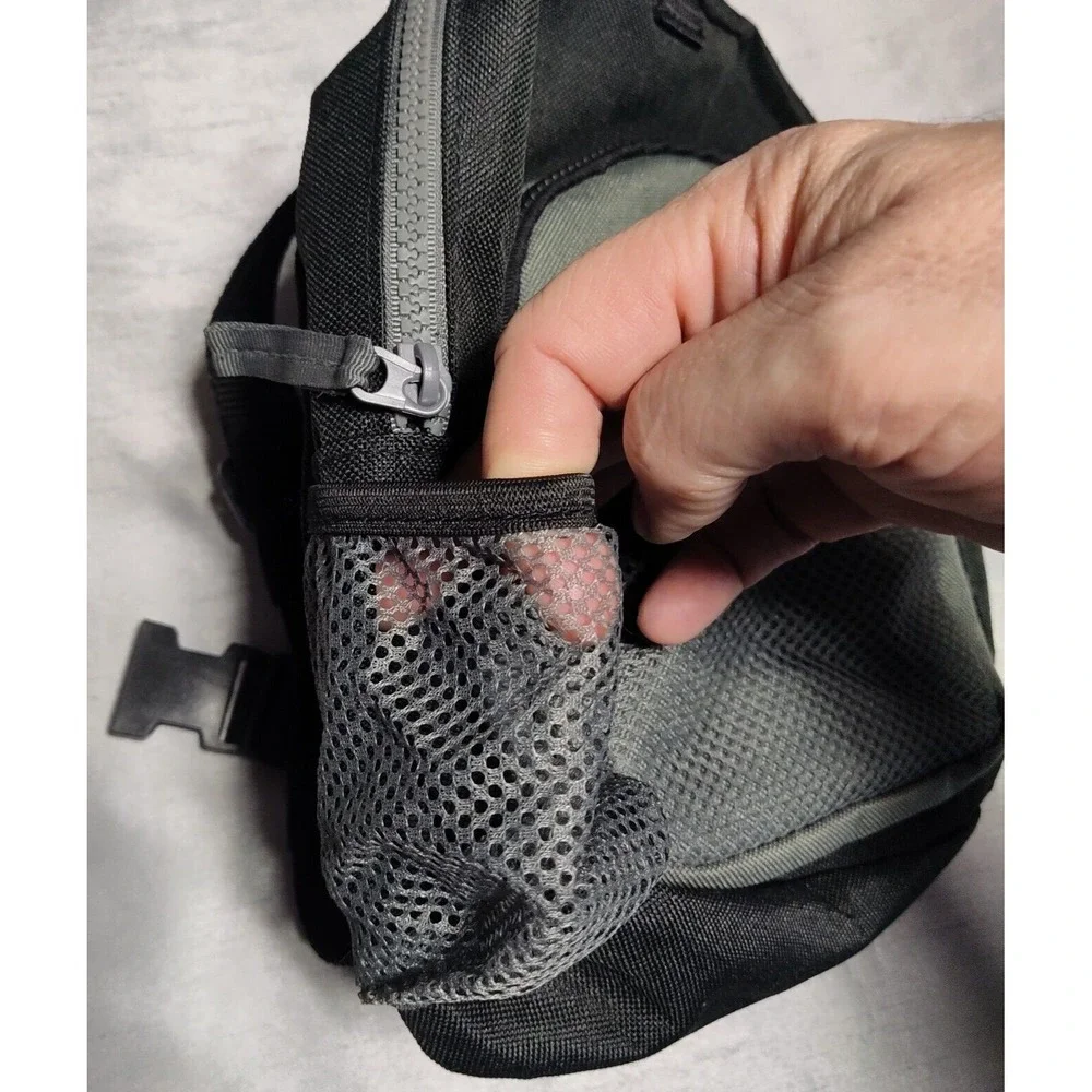 EDDIE BAUER Black Green Kids Hiking Safety Harness Mini‎ Backpack (No Tether)